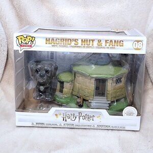 Funko POP! Harry Potter: Hagrid's Hut & Fang Figure #08 (2019) New Vaulted